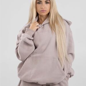 Tan Sweatshirt Cozy Casual Top